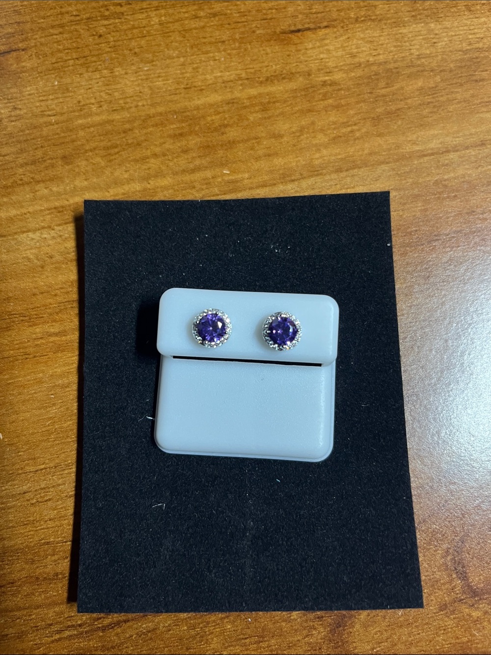 Purple amethyst Stud Earrings - Women Jewelry Earrings
